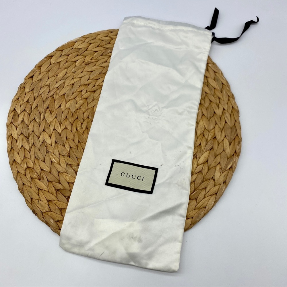 Gucci Long Rectangular Dust Bag Drawstring Pouch … - image 1